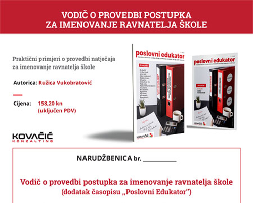 IMENOVANJE RAVNATELJA