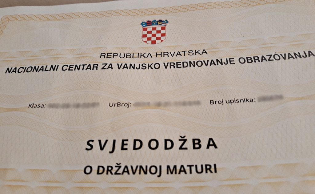 Zahtjev za izdavanje duplikata svjedodzbe